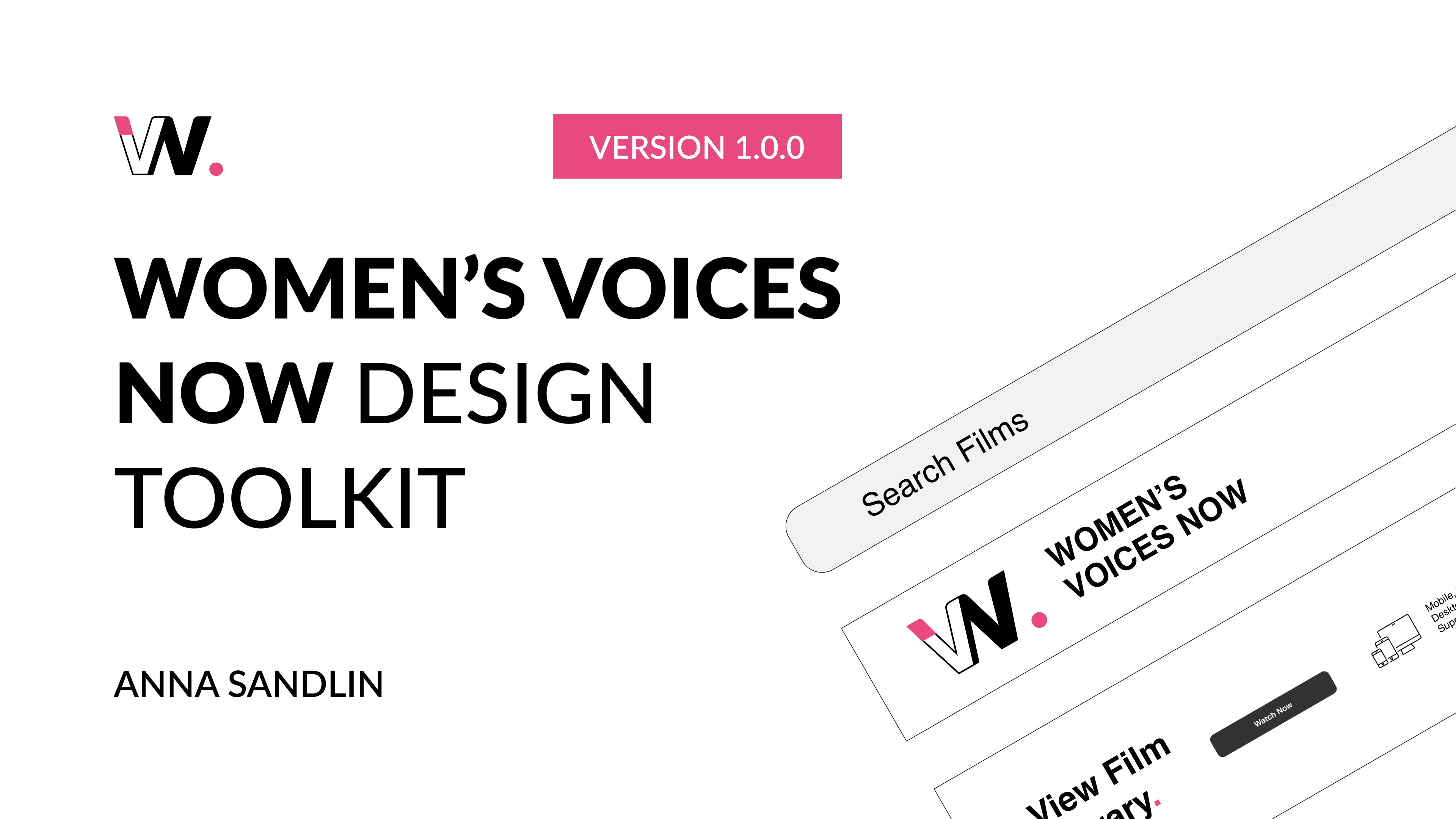 Women’s Voices Now design toolkit preview